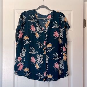 Floral Print Women's Top